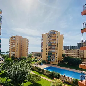 Apartamento Primera Línea De Playa En Tres Caballos, Playamar Torremolinos